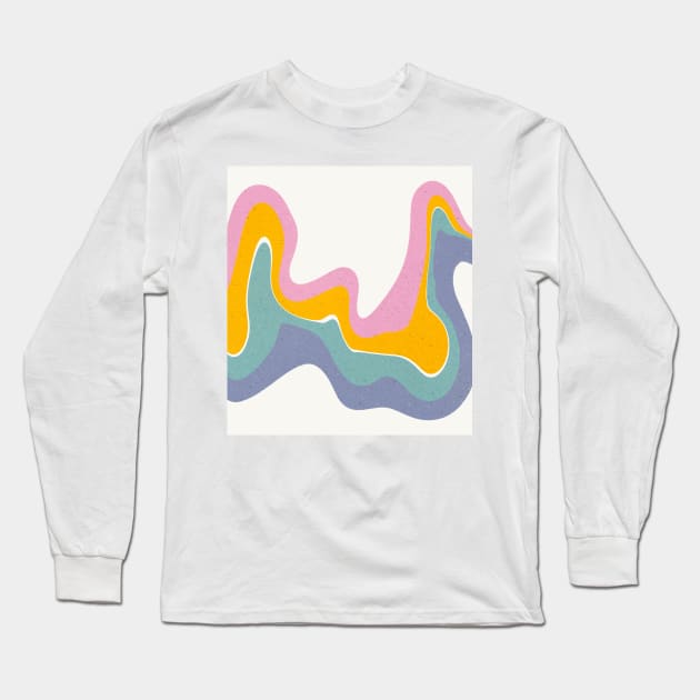 Waves Long Sleeve T-Shirt by Whoopsiedaisy